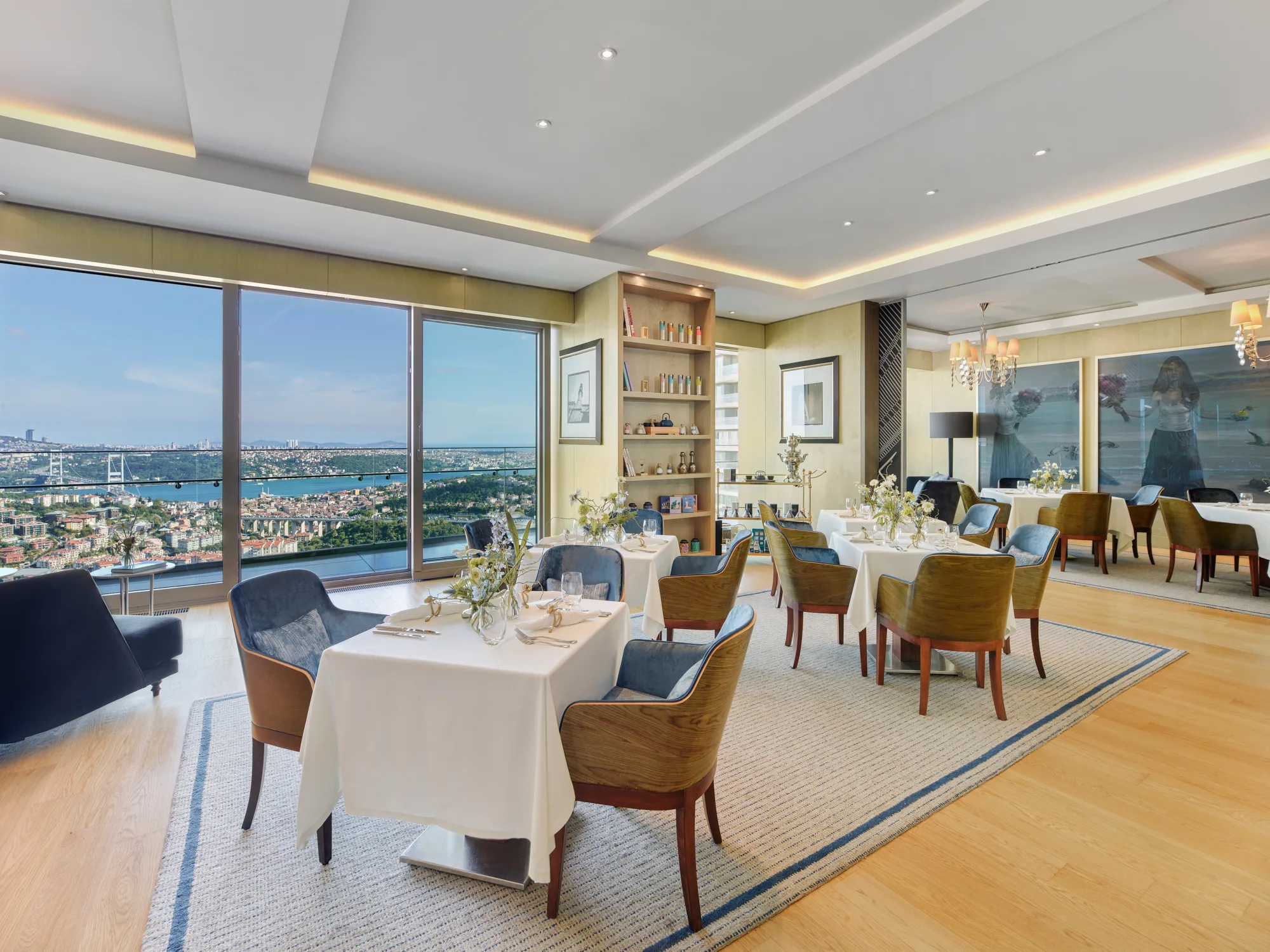 Bosphorus Lounge - Morning at Raffles Istanbul