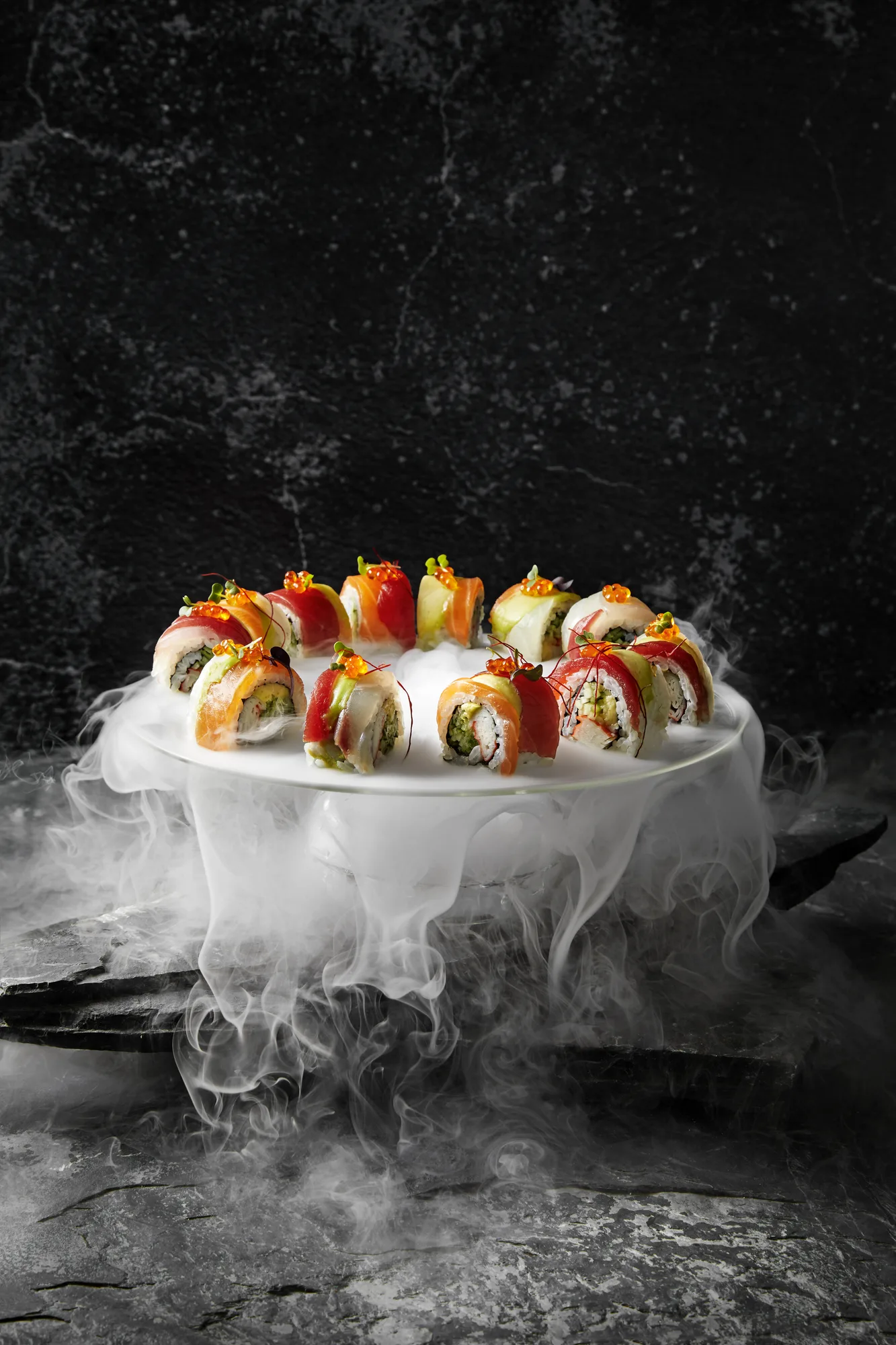Rainbow Sushi at Raffles Istanbul