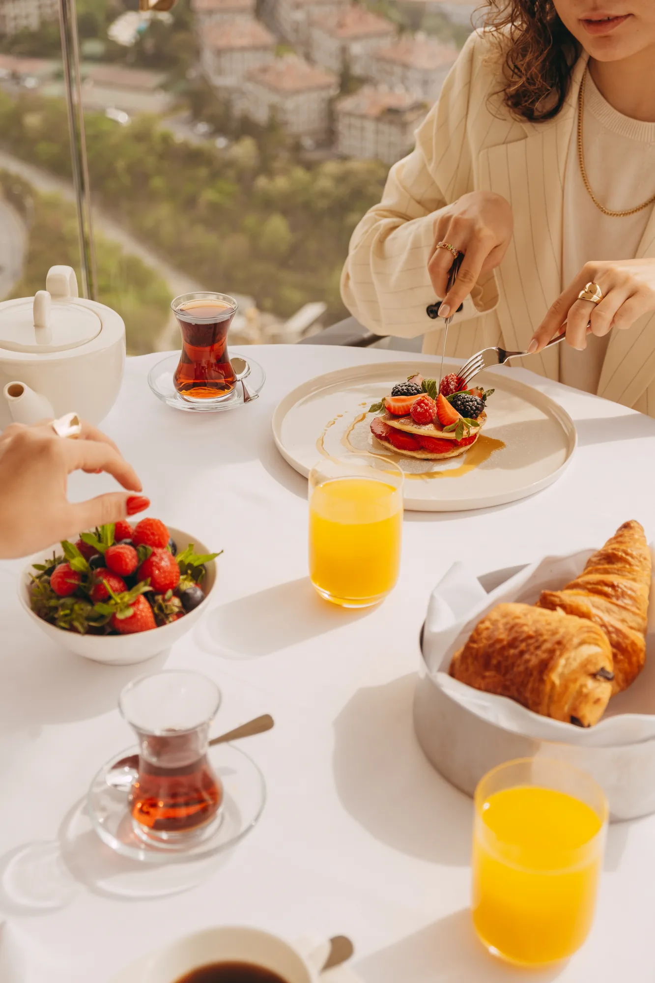 In Room Dining 3 at Raffles Istanbul