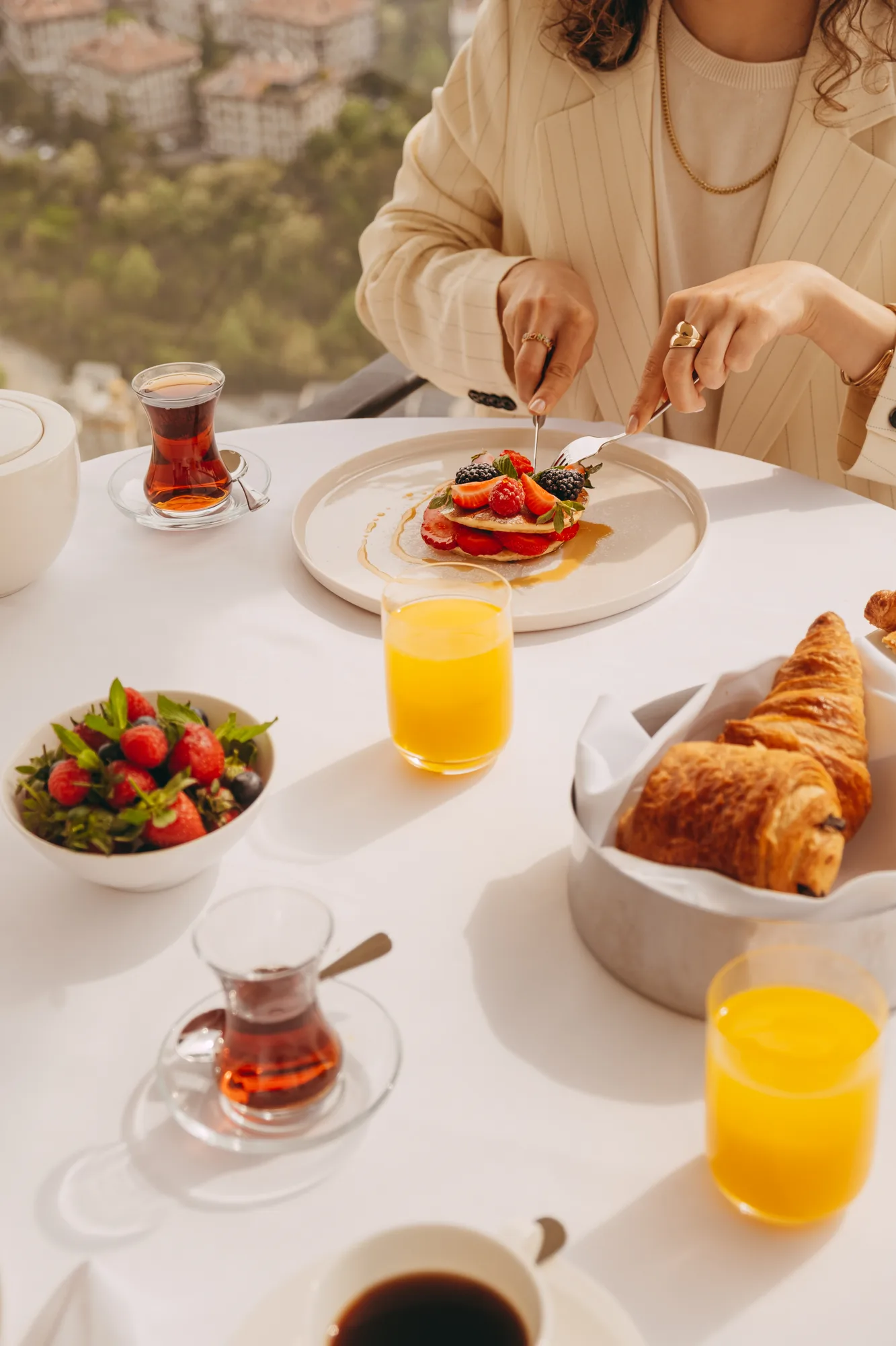 In Room Dining 4 at Raffles Istanbul