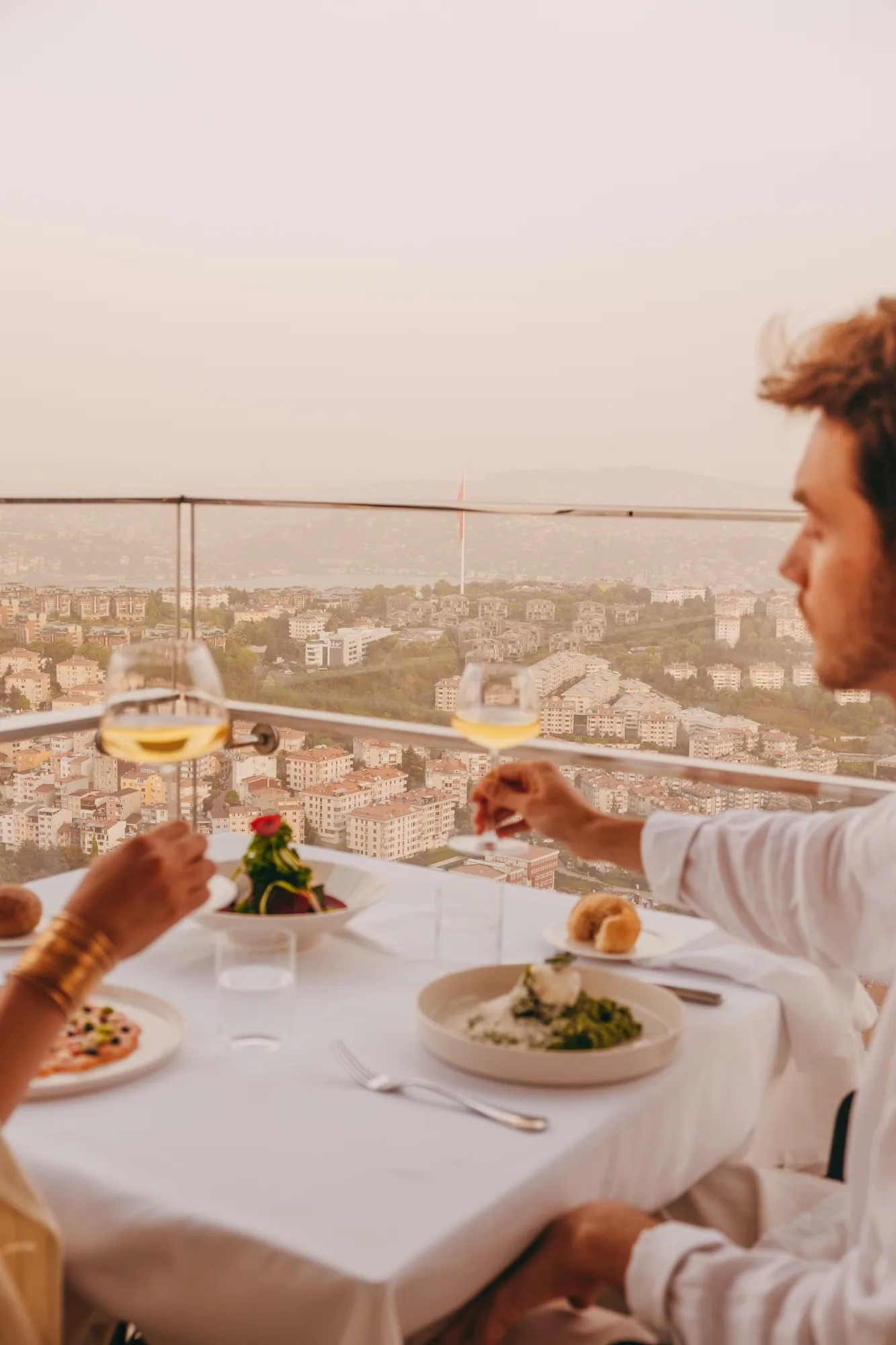 In Room Dining at Raffles Istanbul