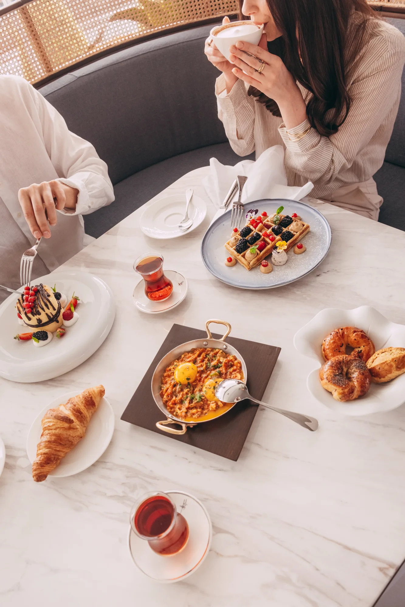 Rocca Grill & Terrace Breakfast at Raffles Istanbul