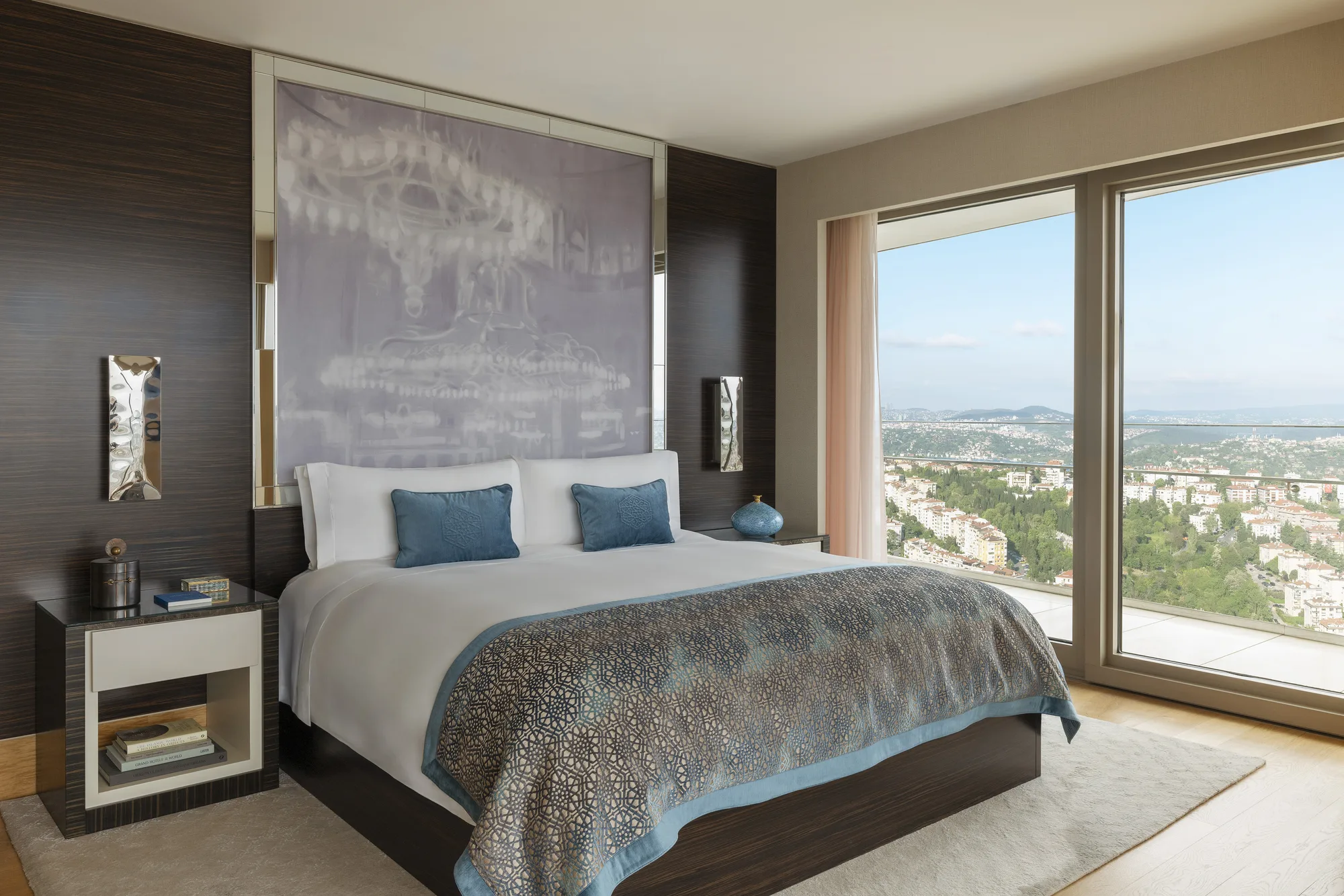 Bosphorus Suite Bedroom at Raffles Istanbul