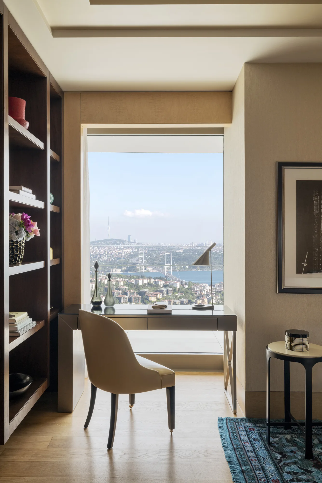 Bosphorus Suite Working Area at Raffles Istanbul