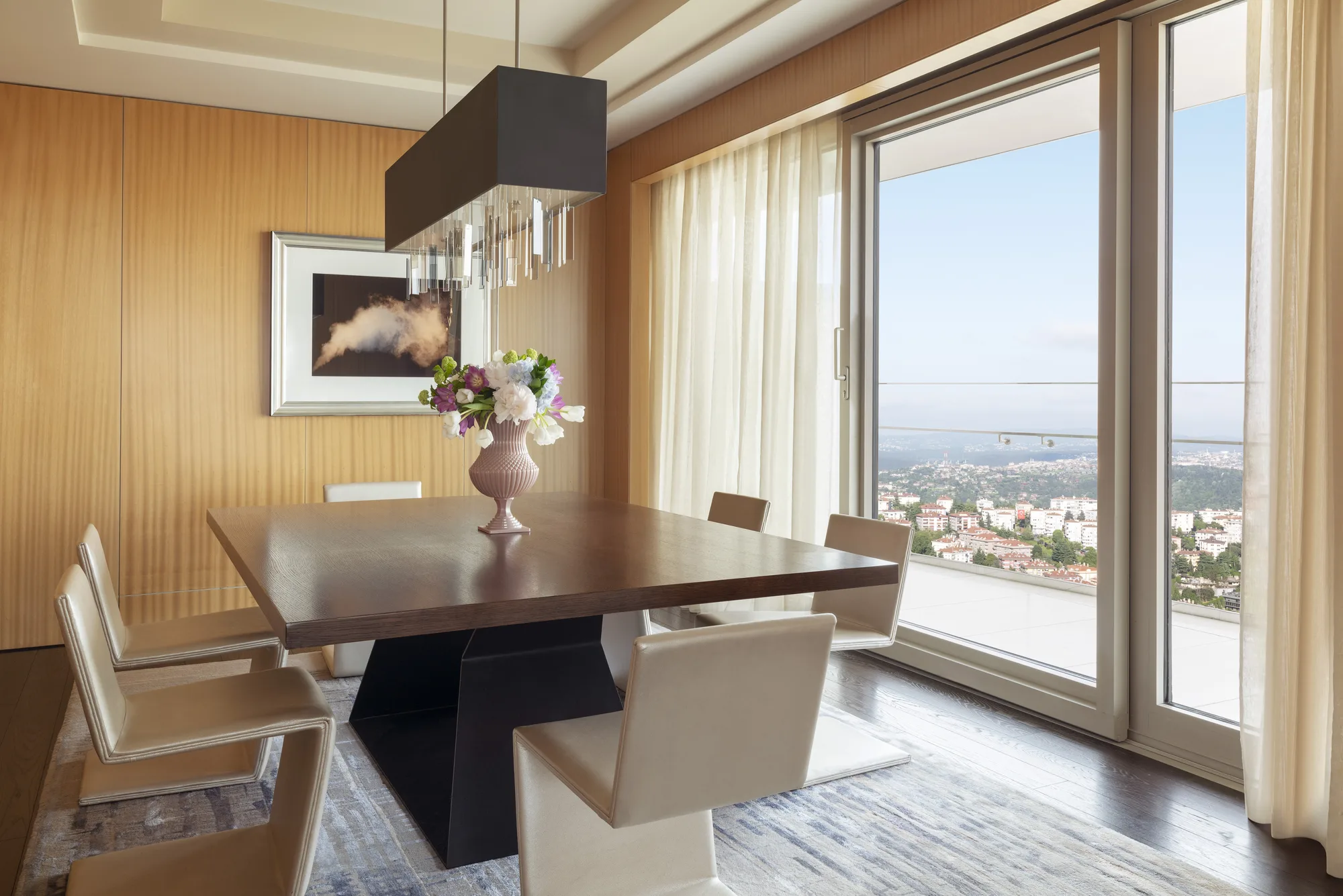 Continents Suite Dining Area at Raffles Istanbul