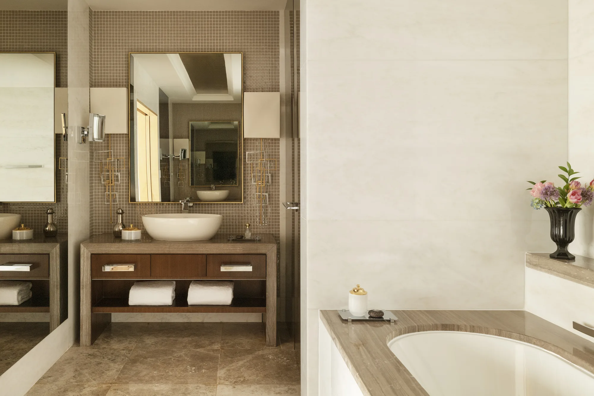 Junior Suite Bathroom at Raffles Istanbul